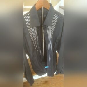 Men's Black 100% Cotton Kevin Cole Clubbin Shirt SZ.=XL